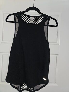 VSX Sport Racerback Black/Mesh Tank Top